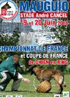 Les 1er infos "COUPE - CHAMPIONNAT DE FRANCE RING  2010"