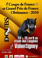 Les 1er infos "COUPE ET GRAND PRIX D'OBEISSANCE 2010"