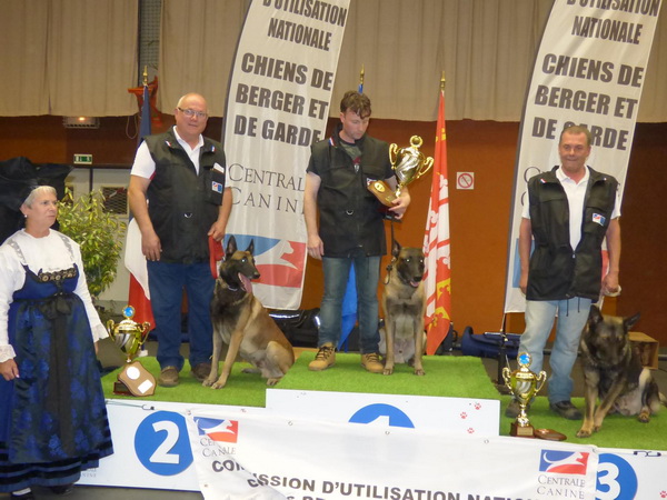 Podium Championnat