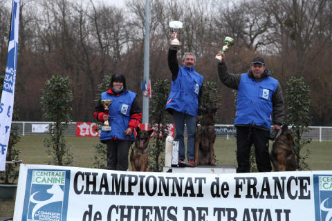 Podium du Championnat 2013