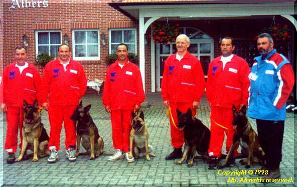 Equipe de France...1998 (Meppen/Germany)